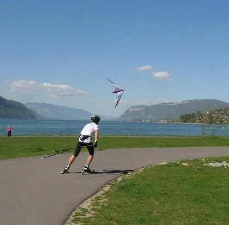 Appartement Le Lamartine, Vue Magnifique Face Au Du Bourget Aix-les-Bains